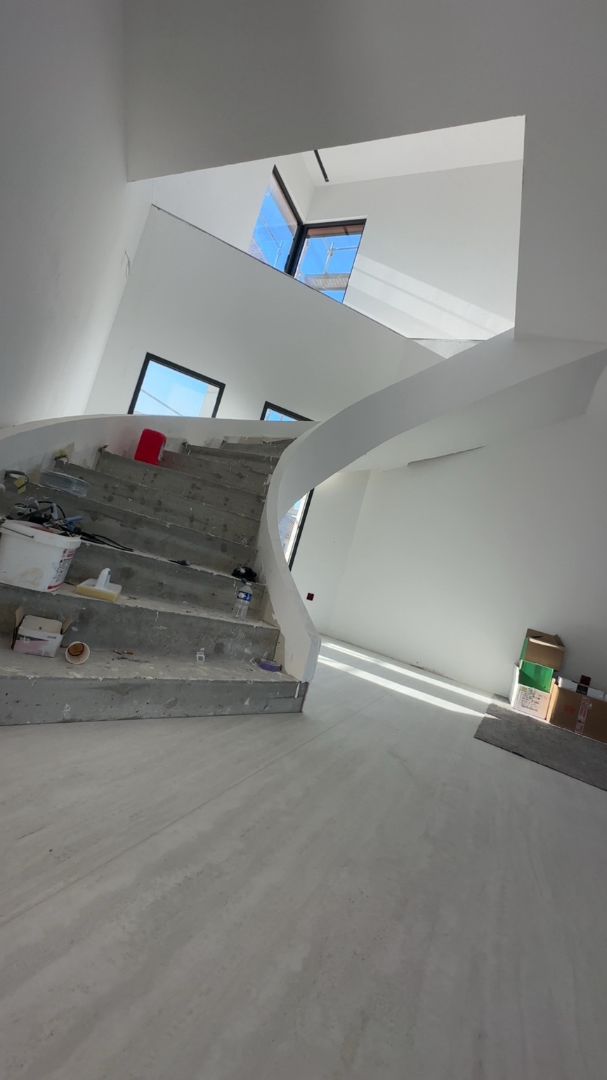 Chantier escalier — Crearenova